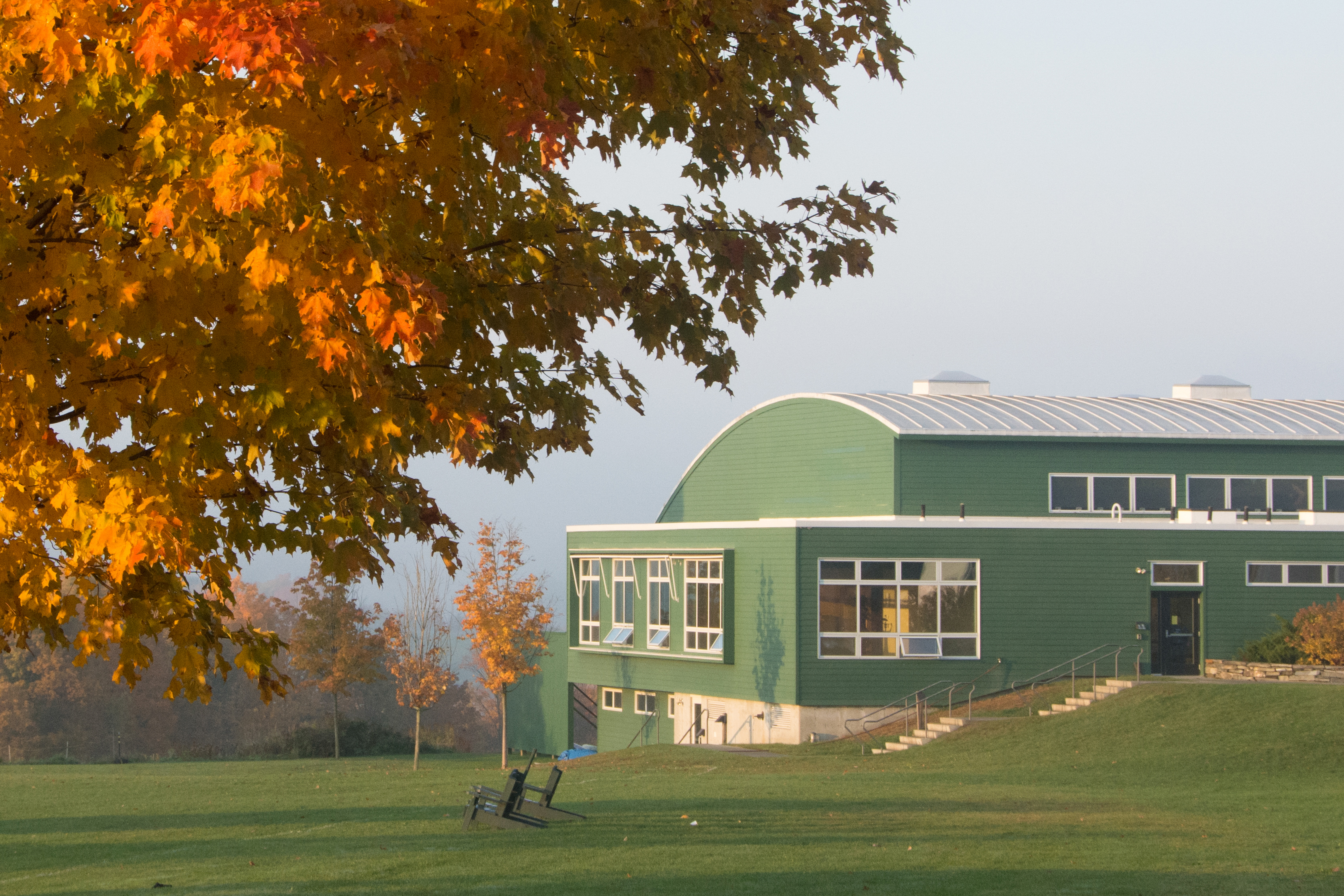 Our Field House’s Green Features The Putney School